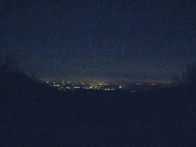 LA Skyline at night LA Skyline at night