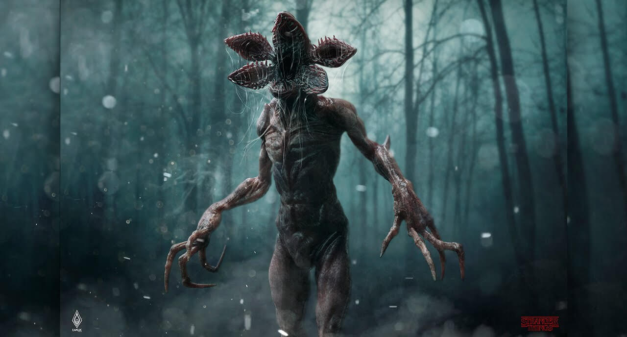 Stranger Things Season 1 Demogorgon